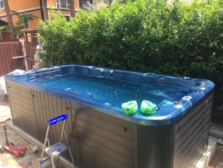 Плавательный спа бассейн Vortex Spas Aquagym MAX Exterme Плавательный спа бассейн Vortex Spas Aquagym MAX Exterme